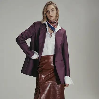 Cardigan a V in viscosa, giada | Max Mara